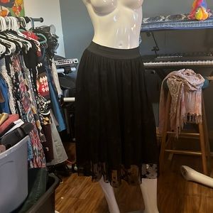 Ginger G Skirt with Lace and Stars